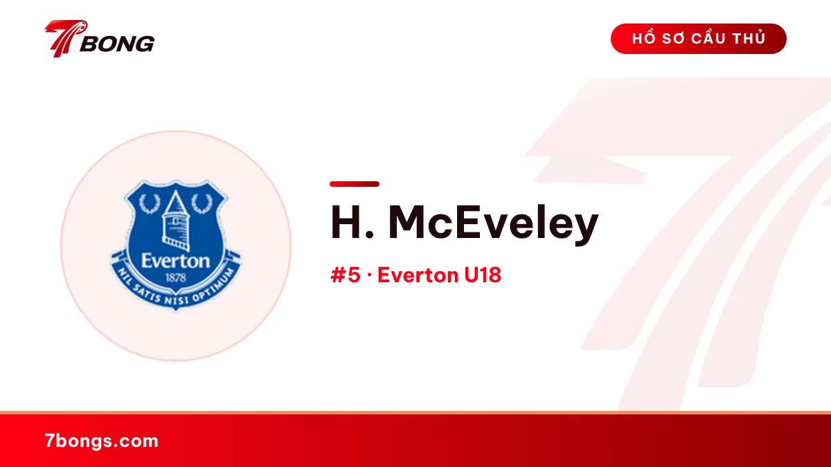 H. McEveley — Everton U18
