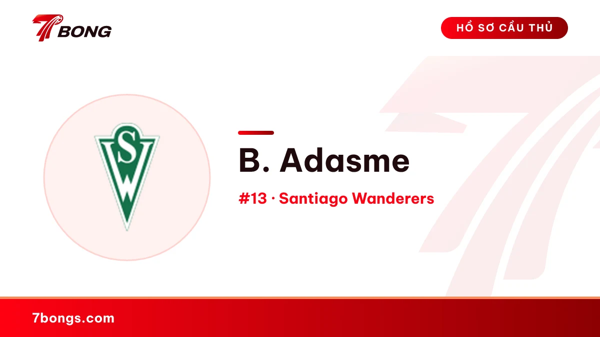 B. Adasme — Santiago Wanderers