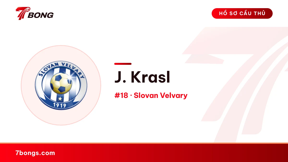 J. Krasl — Slovan Velvary