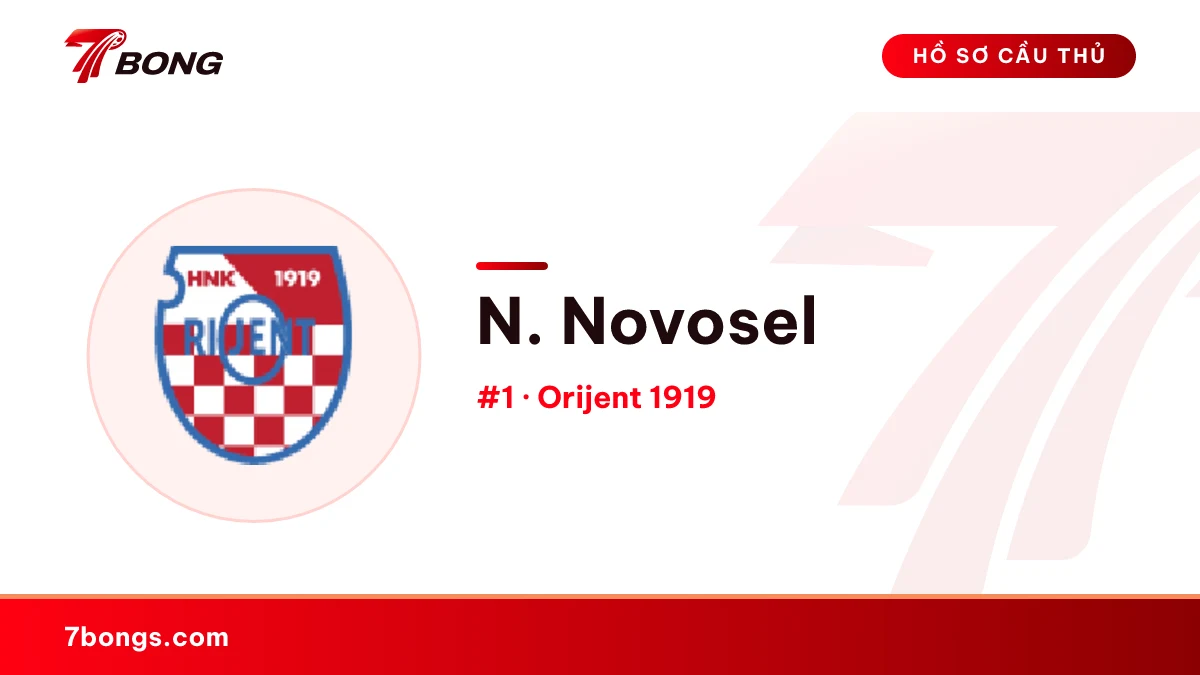 N. Novosel — Orijent 1919