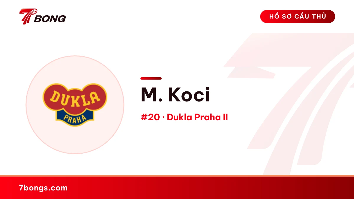 M. Koci — Dukla Praha II