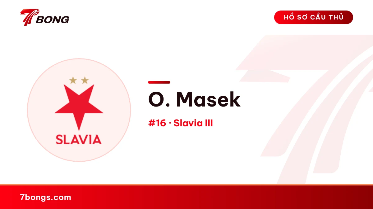 O. Masek — Slavia III