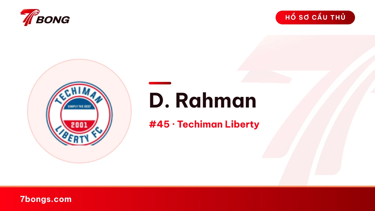 D. Rahman — Techiman Liberty