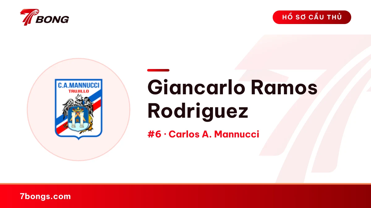 Giancarlo Ramos Rodriguez — Carlos A. Mannucci