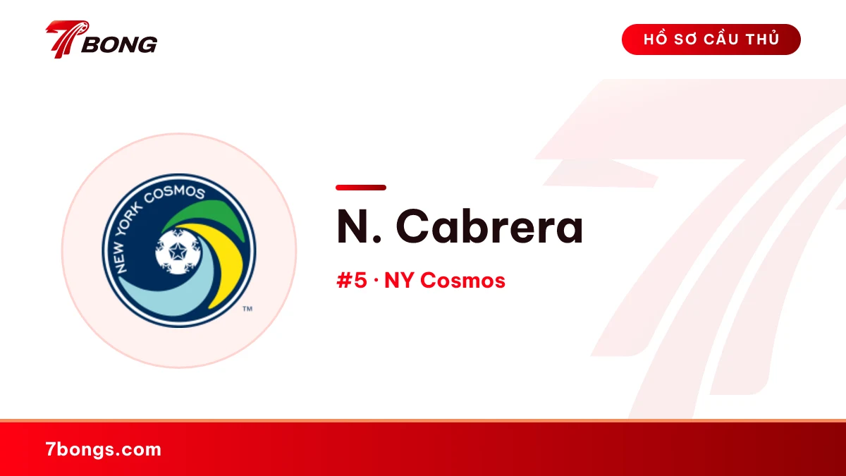 N. Cabrera — NY Cosmos