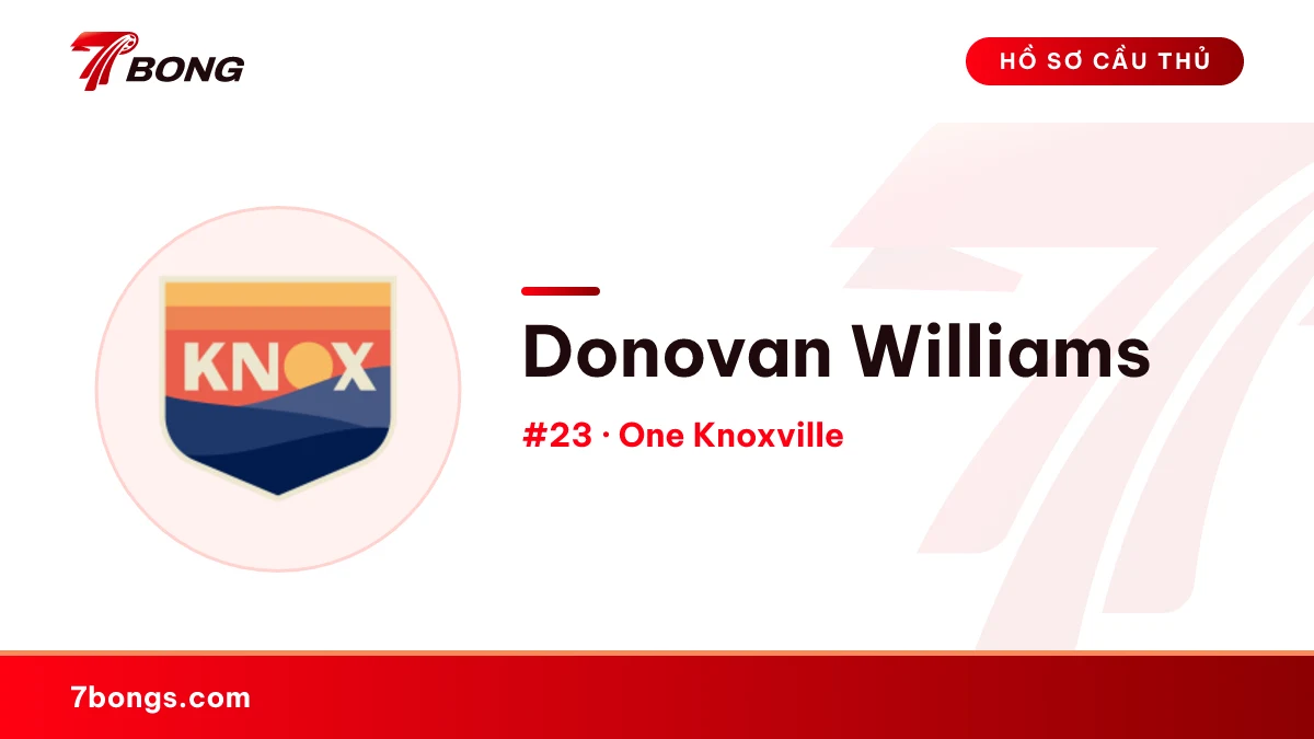 Donovan Williams — One Knoxville