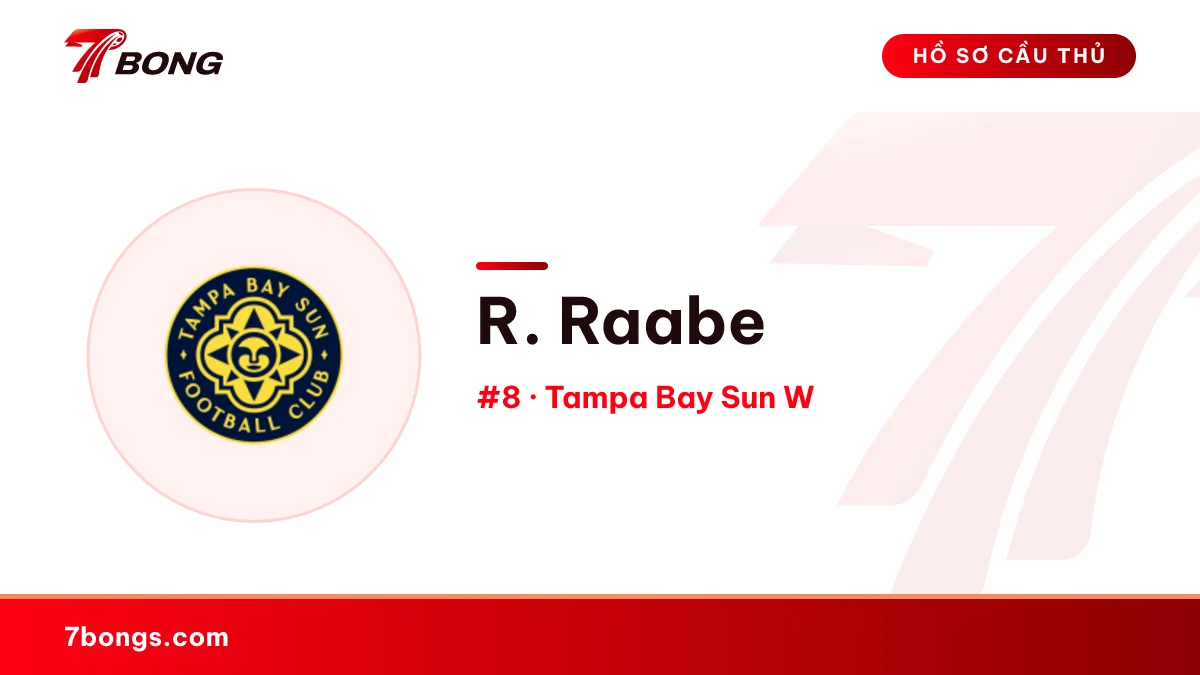 R. Raabe — Tampa Bay Sun W