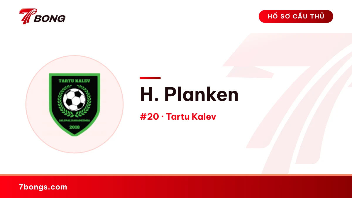 H. Planken — Tartu Kalev