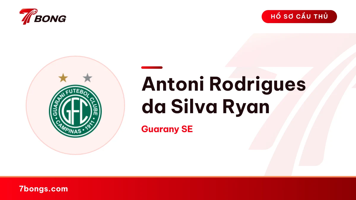 Antoni Rodrigues da Silva Ryan — Guarany SE