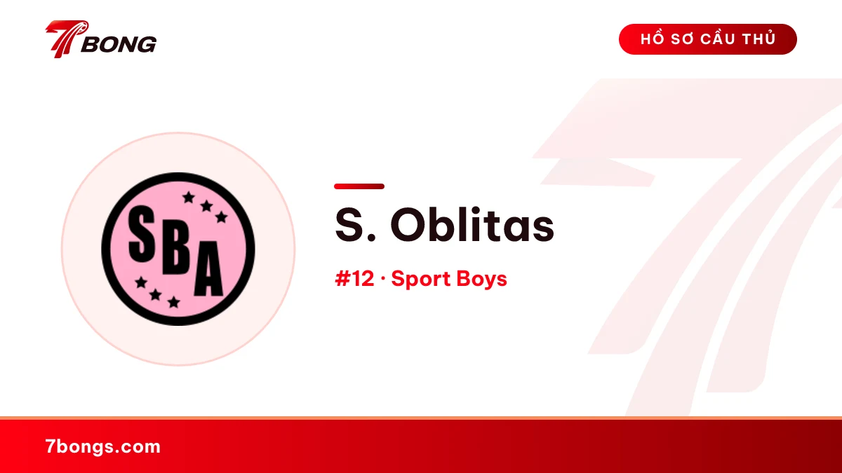 S. Oblitas — Sport Boys