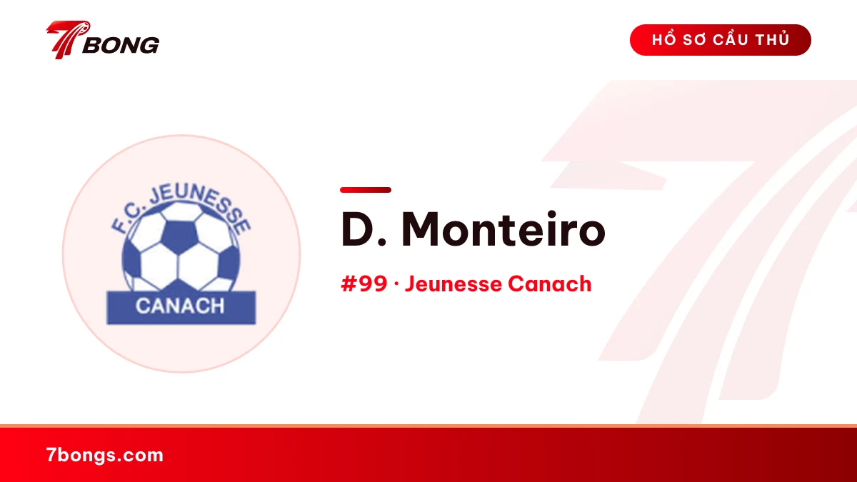 D. Monteiro — Jeunesse Canach