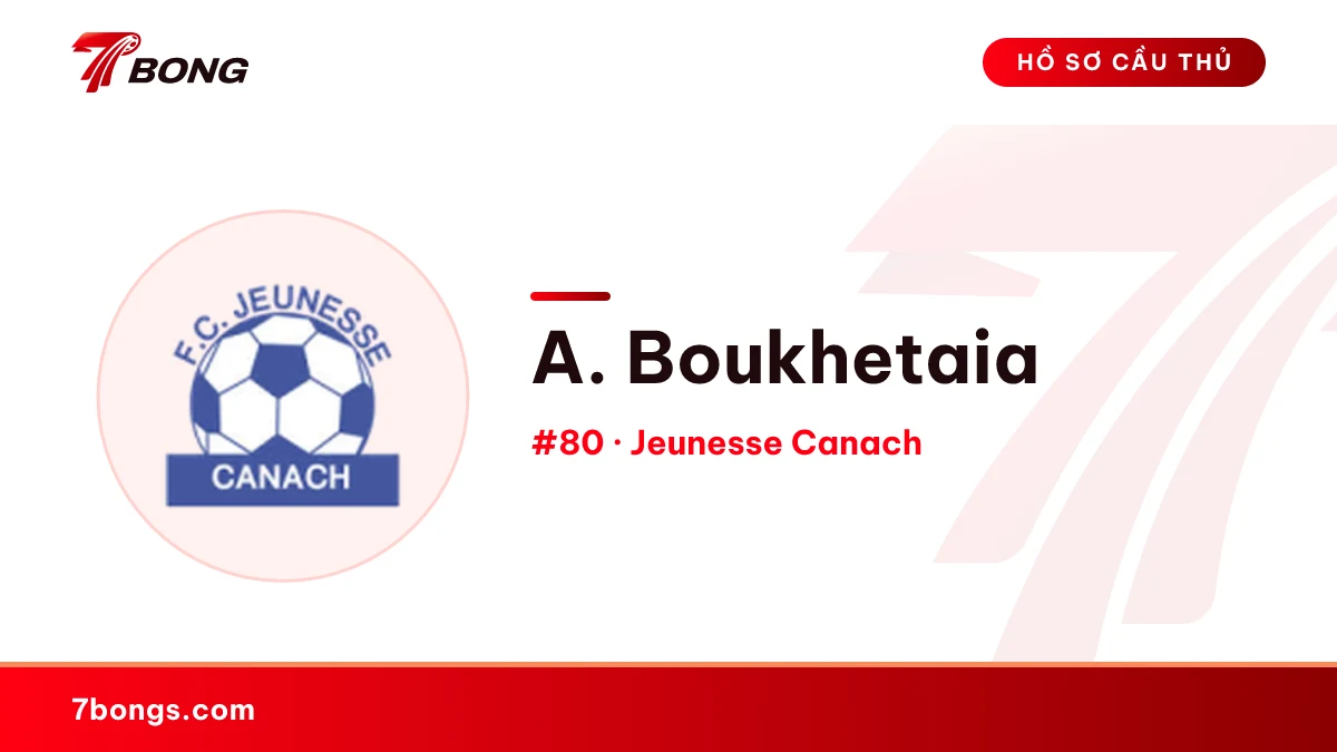 A. Boukhetaia — Jeunesse Canach