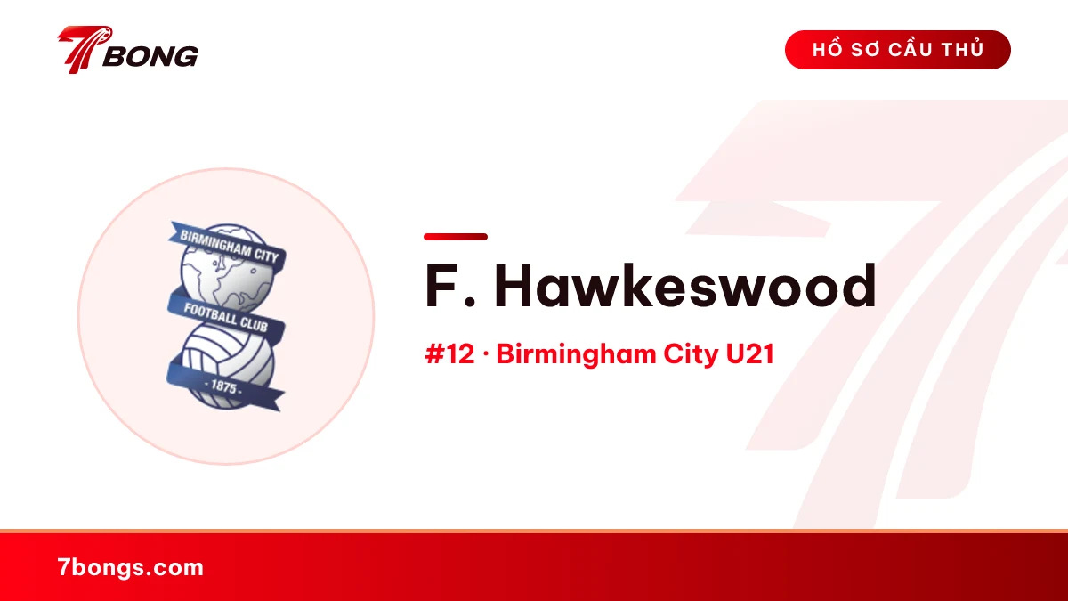 F. Hawkeswood — Birmingham City U21