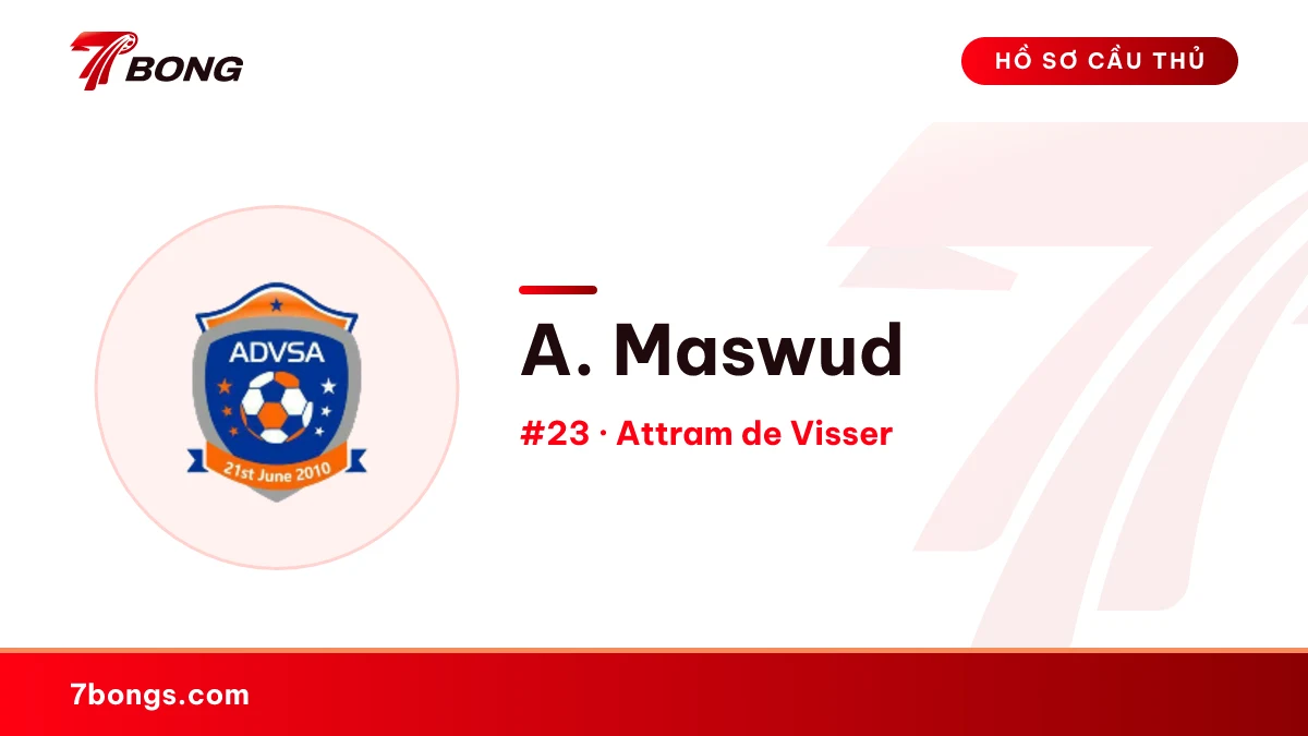 A. Maswud — Attram de Visser