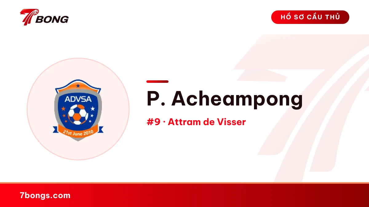 P. Acheampong — Attram de Visser