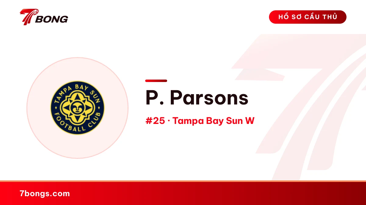 P. Parsons — Tampa Bay Sun W