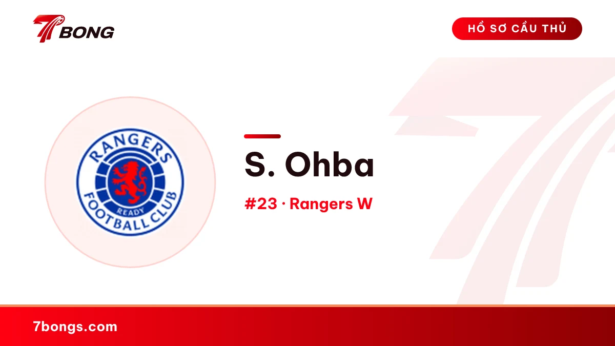 S. Ohba — Rangers W