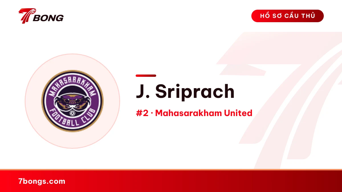 J. Sriprach — Mahasarakham United