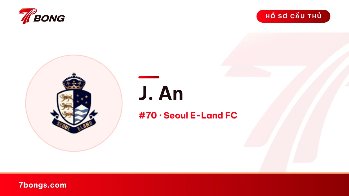 J. An — Seoul E-Land FC