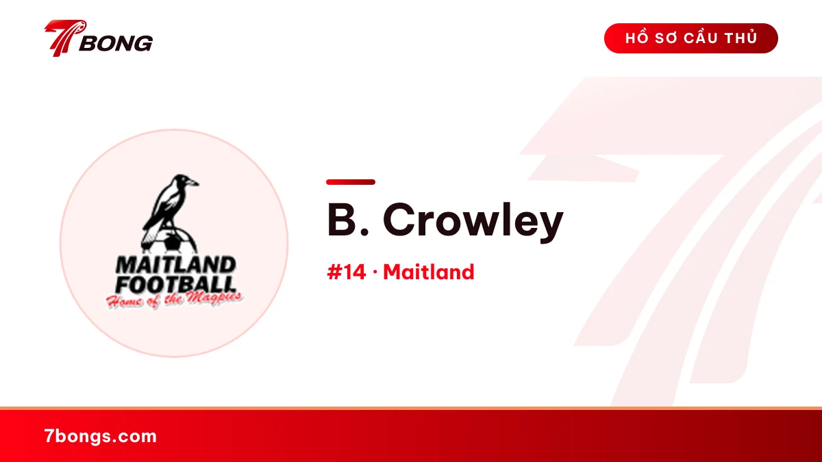 B. Crowley — Maitland
