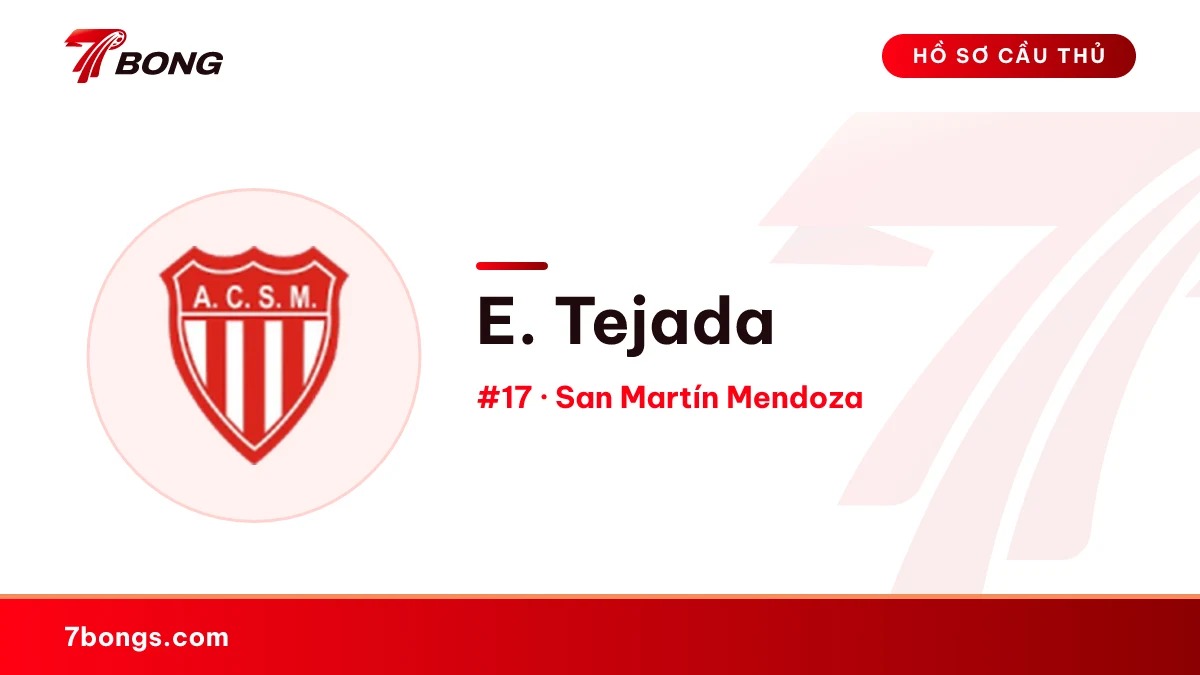 E. Tejada — San Martín Mendoza