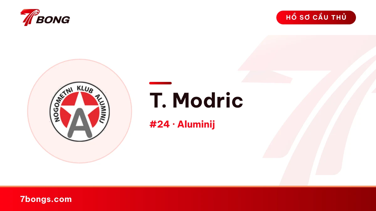 T. Modric — Aluminij