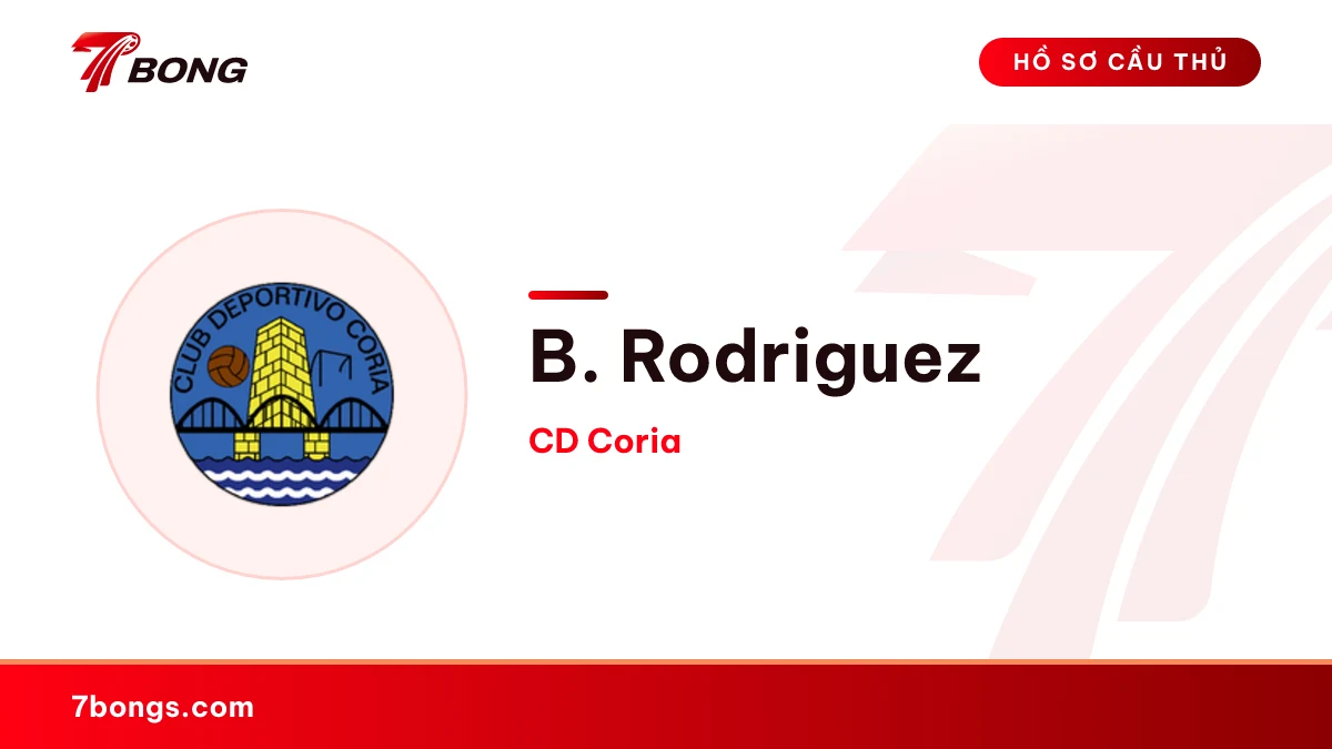 B. Rodriguez — CD Coria
