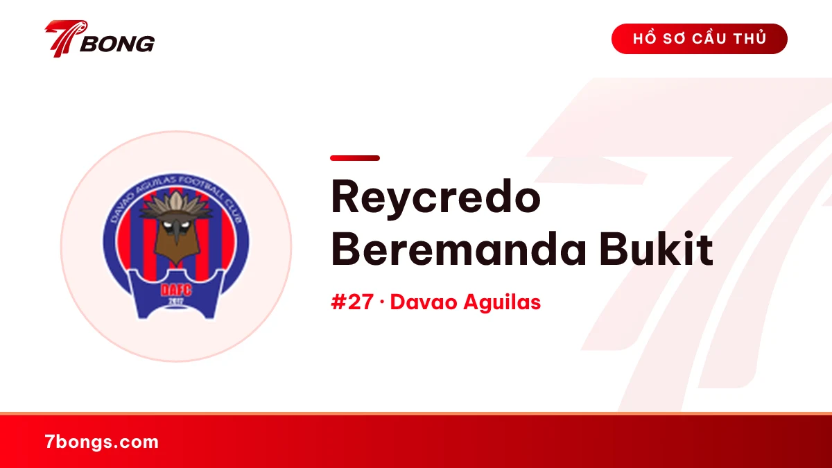 Reycredo Beremanda Bukit — Davao Aguilas