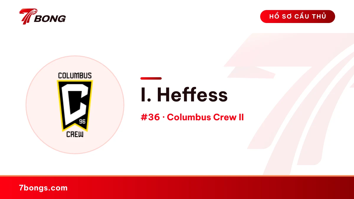 I. Heffess — Columbus Crew II
