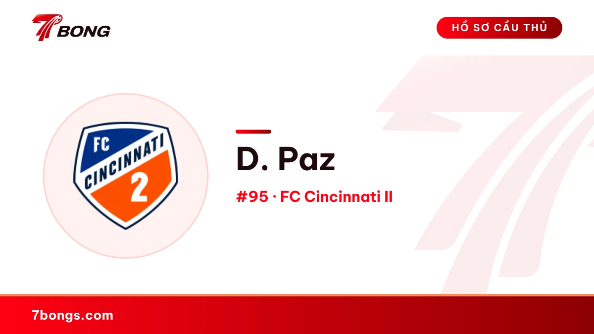 D. Paz — FC Cincinnati II