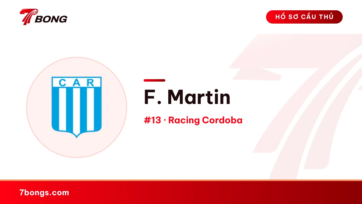 F. Martin — Racing Cordoba