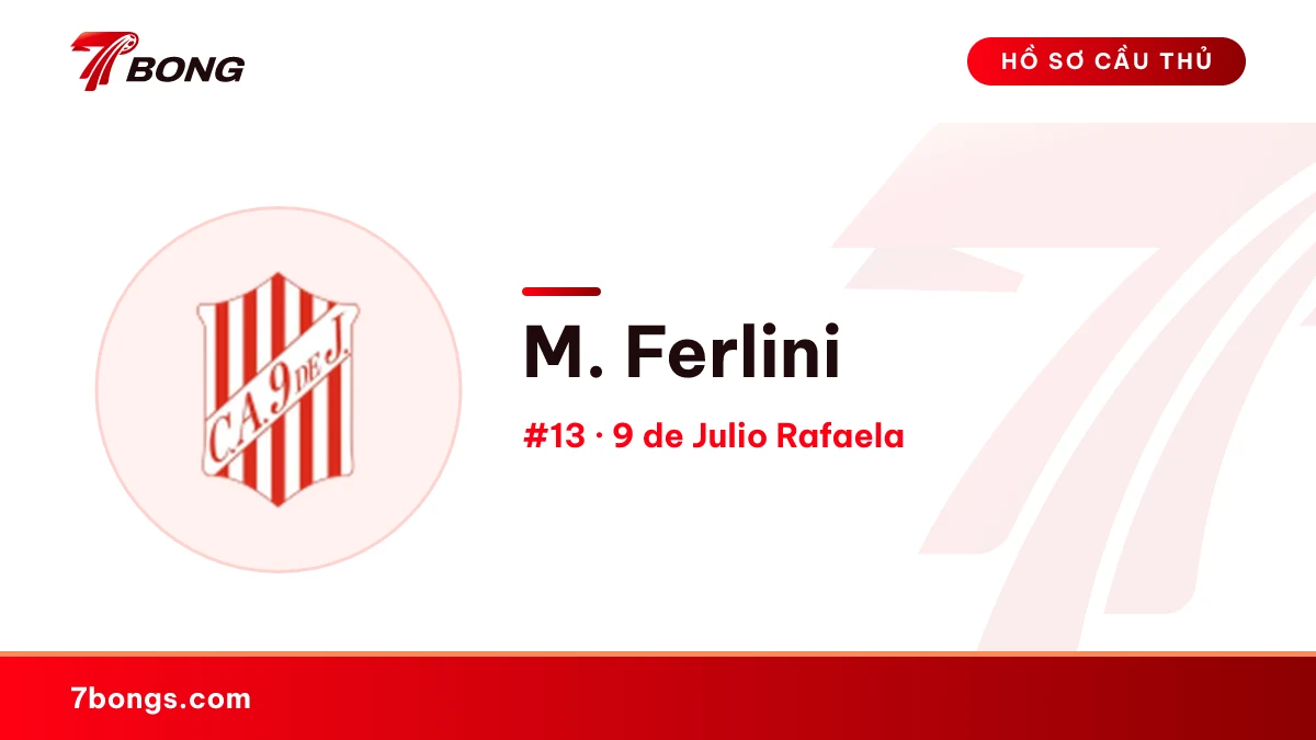 M. Ferlini — 9 de Julio Rafaela
