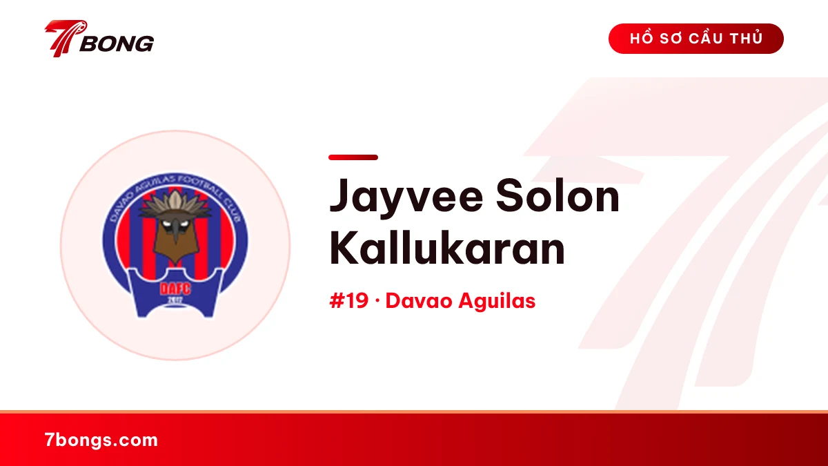 Jayvee Solon Kallukaran — Davao Aguilas