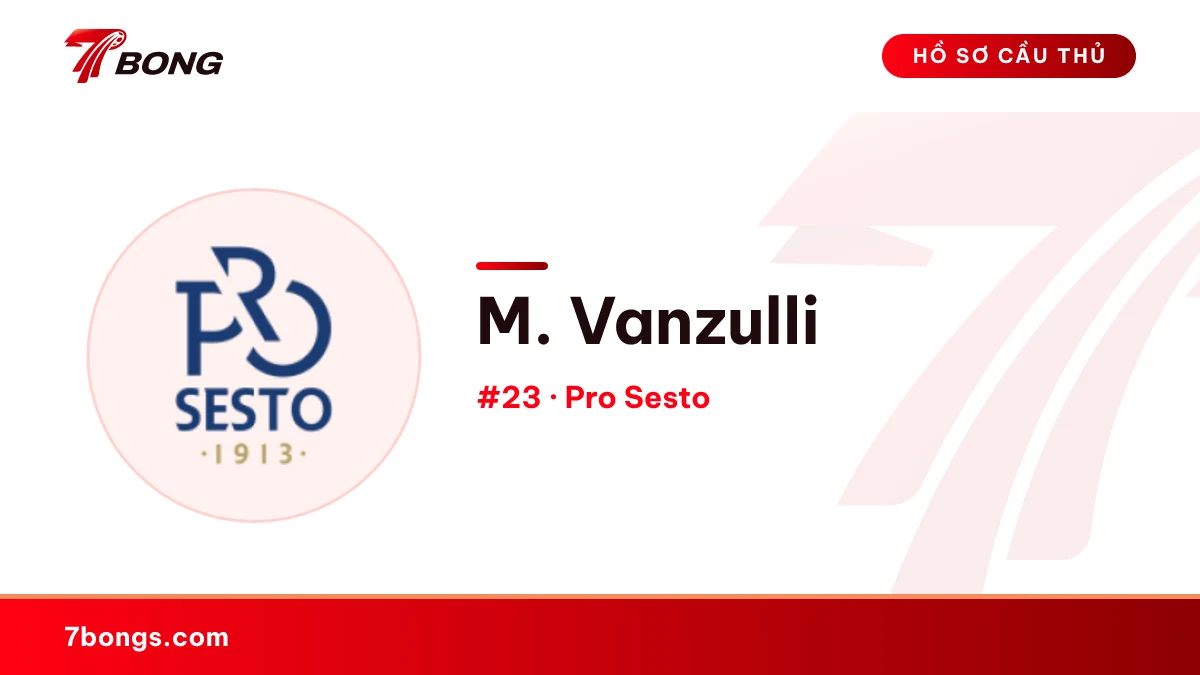 M. Vanzulli — Pro Sesto