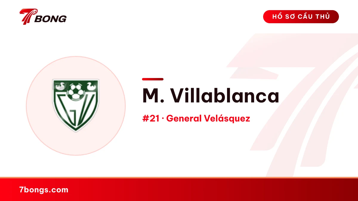 M. Villablanca — General Velásquez