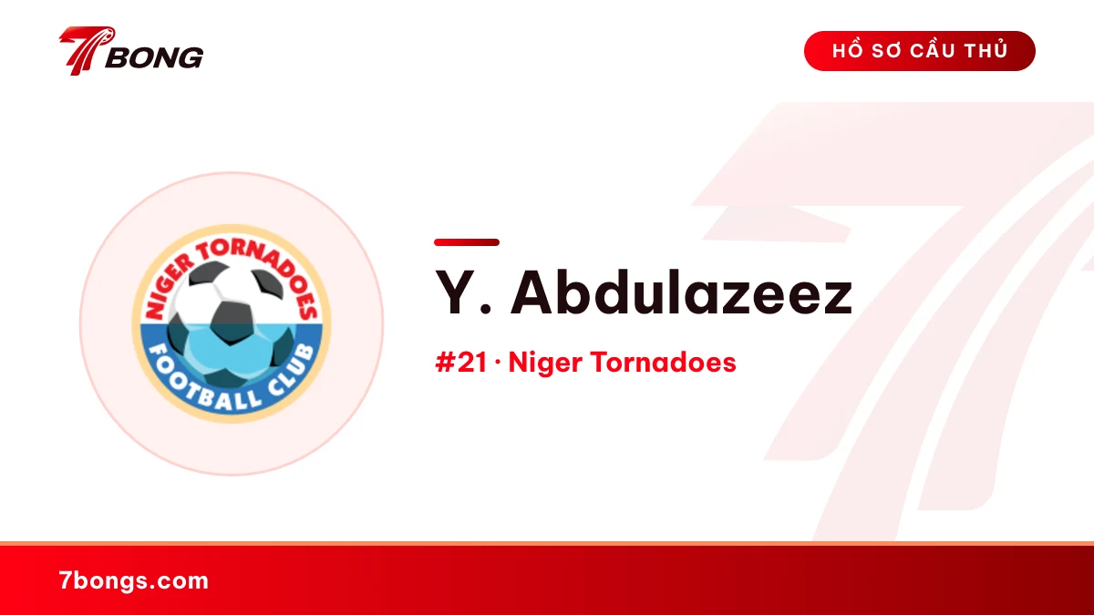Y. Abdulazeez — Niger Tornadoes
