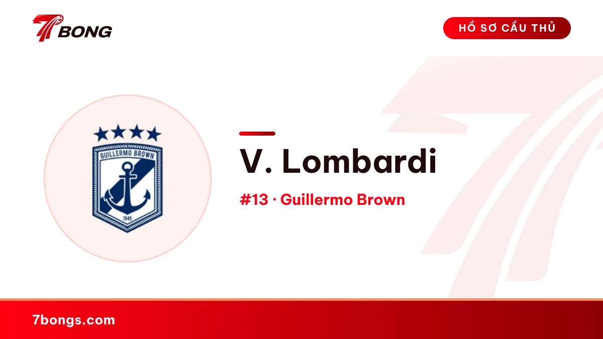 V. Lombardi — Guillermo Brown