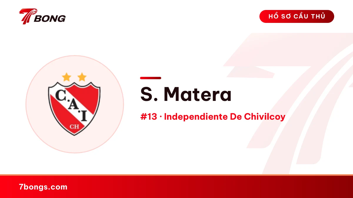 S. Matera — Independiente De Chivilcoy