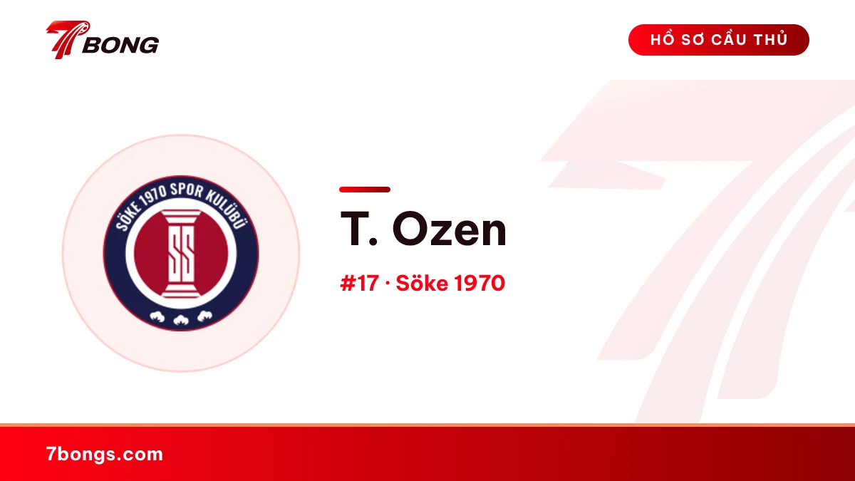 T. Ozen — Söke 1970