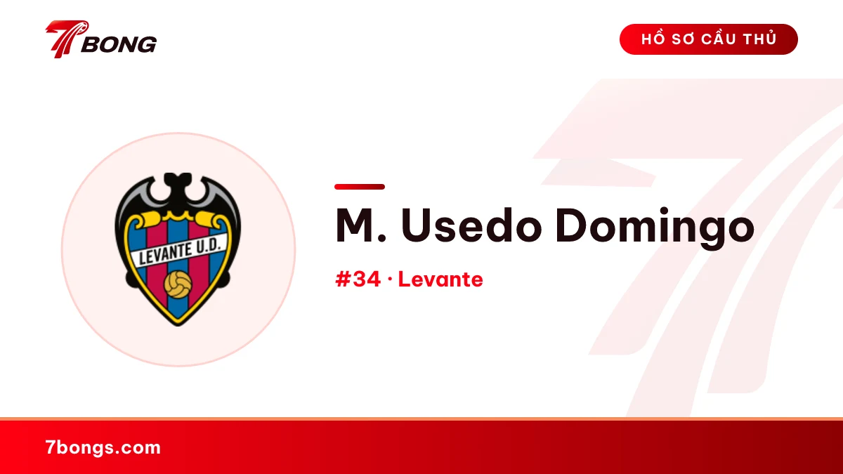 M. Usedo Domingo — Levante