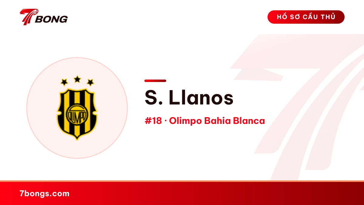 S. Llanos — Olimpo Bahia Blanca