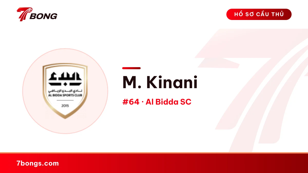 M. Kinani — Al Bidda SC
