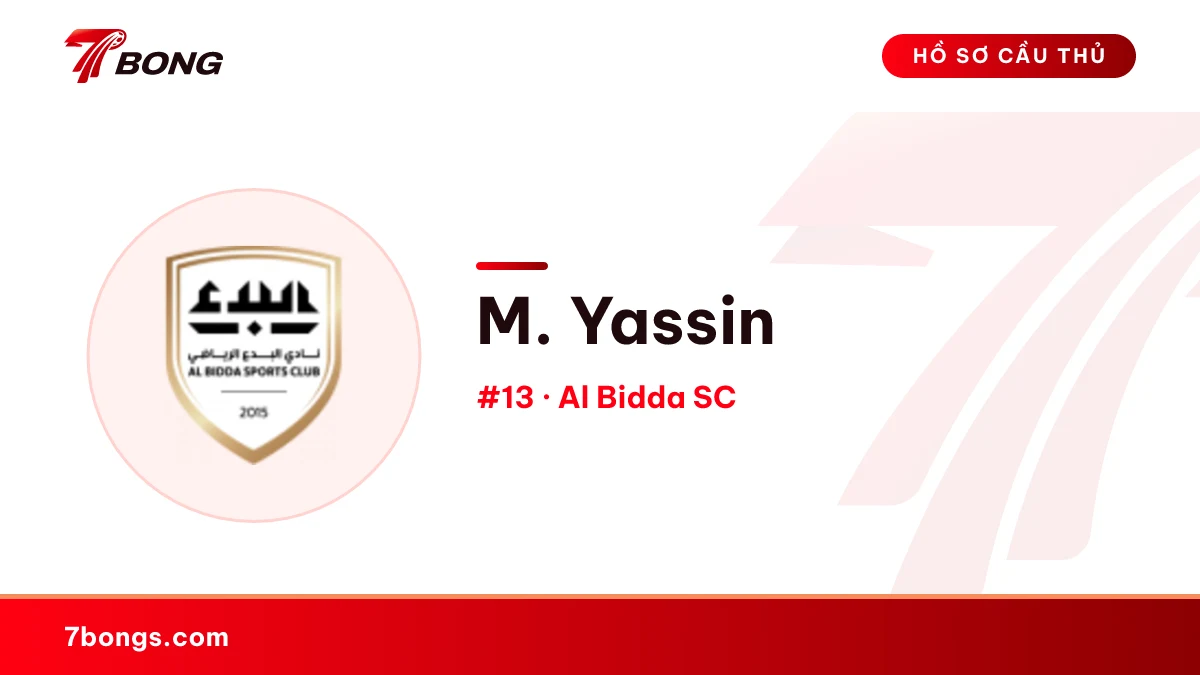 M. Yassin — Al Bidda SC