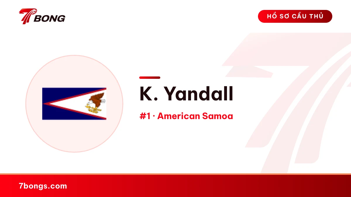 K. Yandall — American Samoa