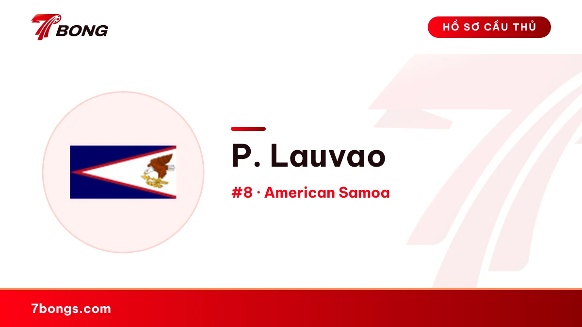 P. Lauvao — American Samoa