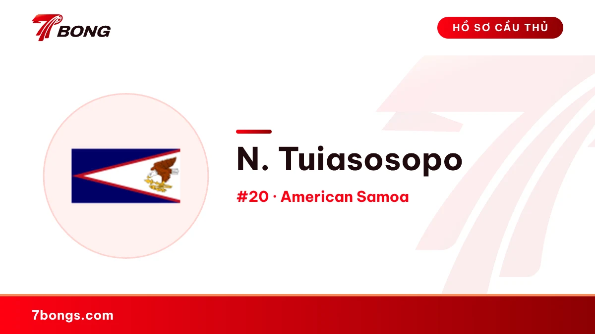 N. Tuiasosopo — American Samoa
