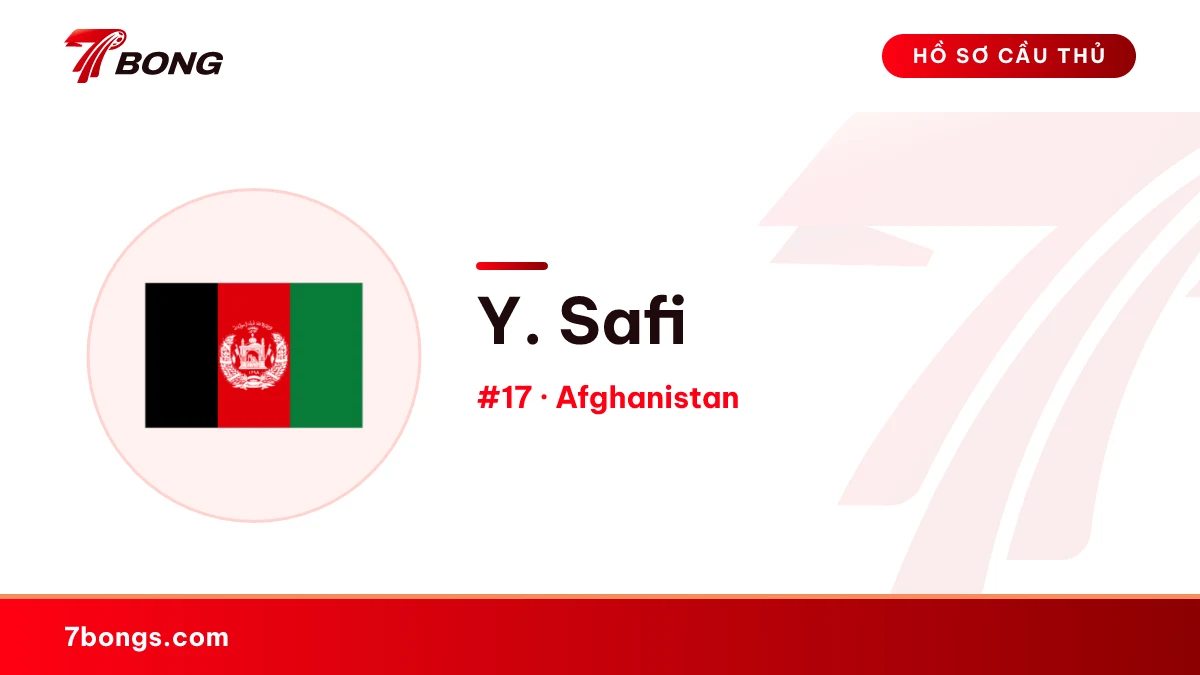 Y. Safi — Afghanistan