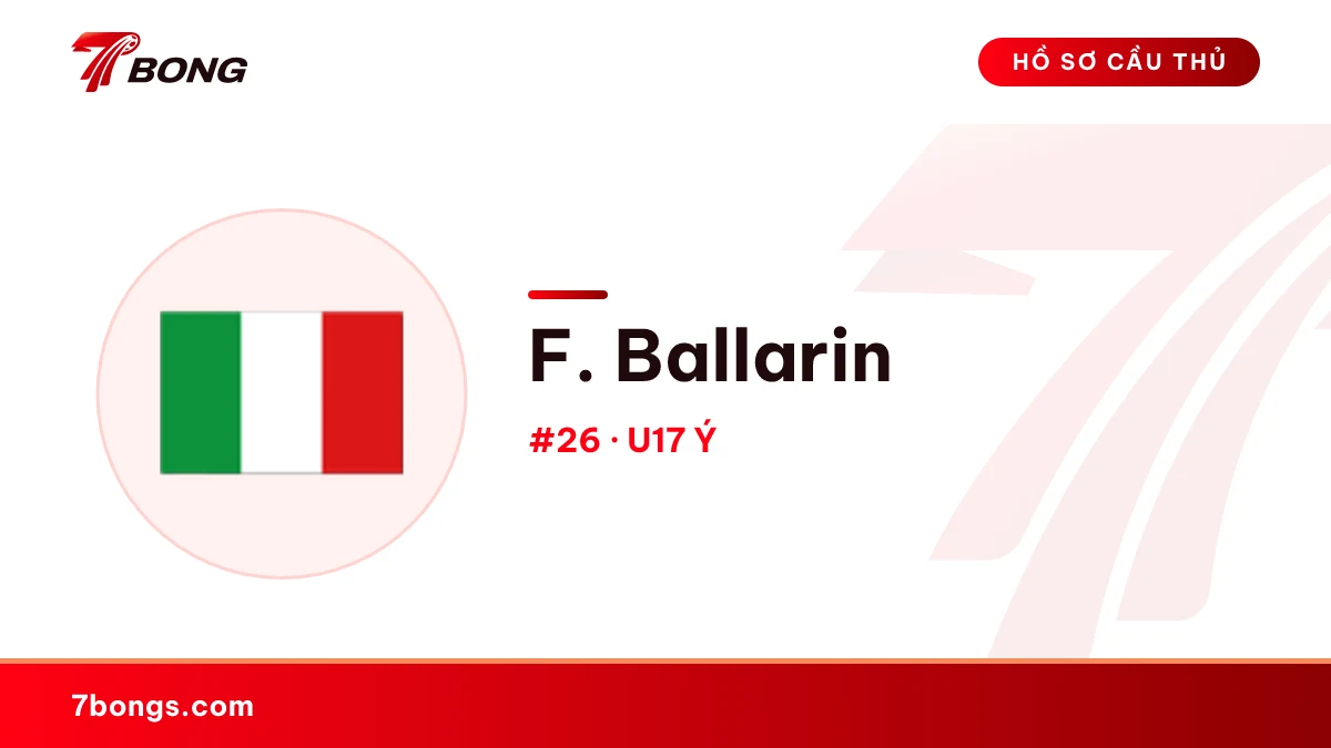 F. Ballarin — U17 Ý