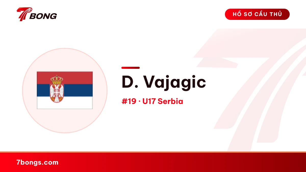 D. Vajagic — U17 Serbia