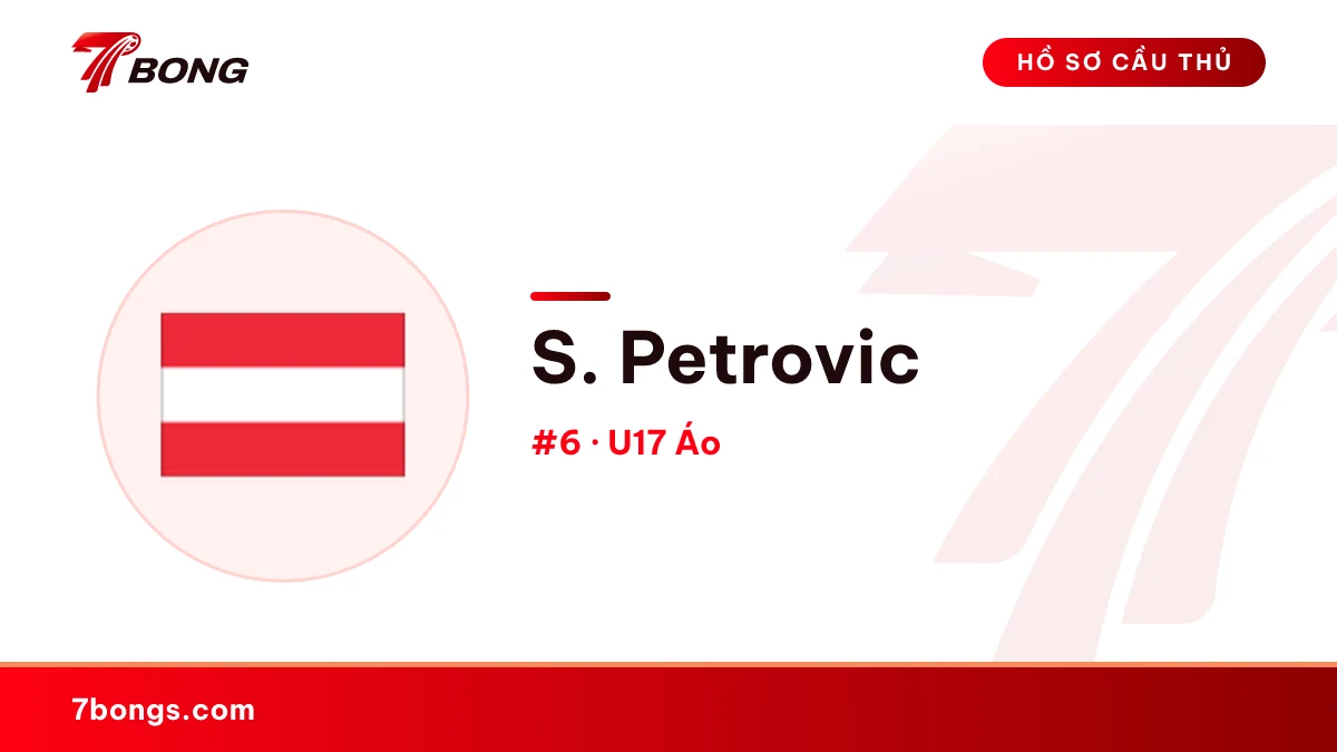 S. Petrovic — U17 Áo